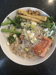 Taking a photo of everything I eat