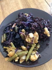 Taking a photo of everything I eat