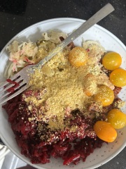 Taking a photo of everything I eat