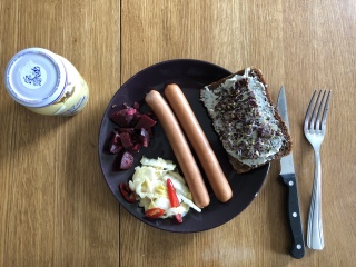 Taking a photo of everything I eat