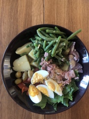 Taking a photo of everything I eat