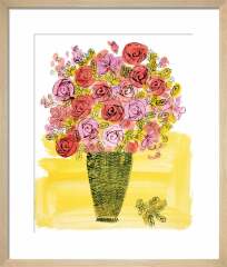 What do you have on the walls in the bedroom?