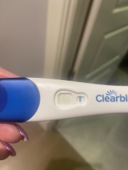 Clear blue positive or evap?