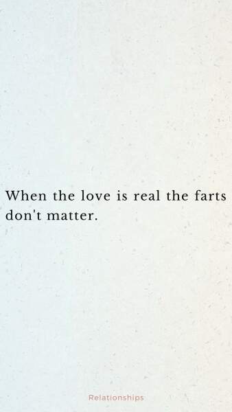 Farting anywhere and everywhere