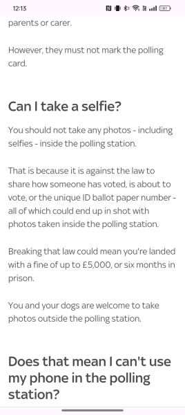 A thread to check in and say I'VE VOTED