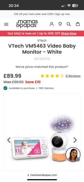 Anyone have this baby monitor and can help?