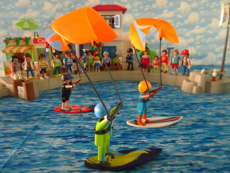 It's time for the Olympic Games for the Playmobil people in our house...