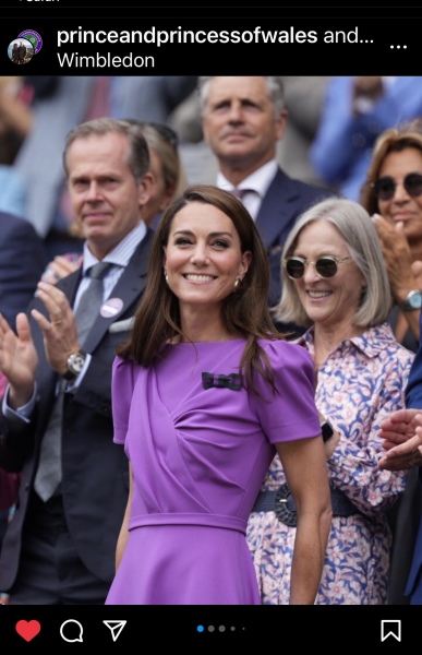 Princess of Wales to attend Wimbledon Men’s Final