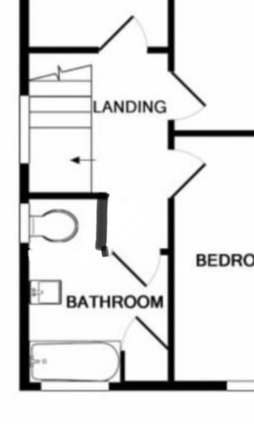 Keep separate bathroom & loo, or knock through?