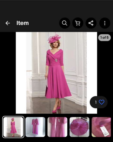 Mother of the bride dress