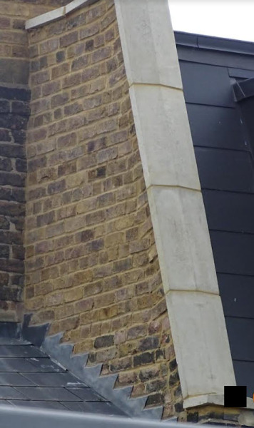 poor workmanship when raising party wall