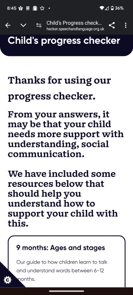 9 month old acting strange