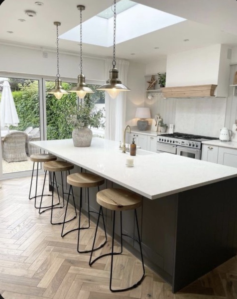 Kitchen / living room colour scheme