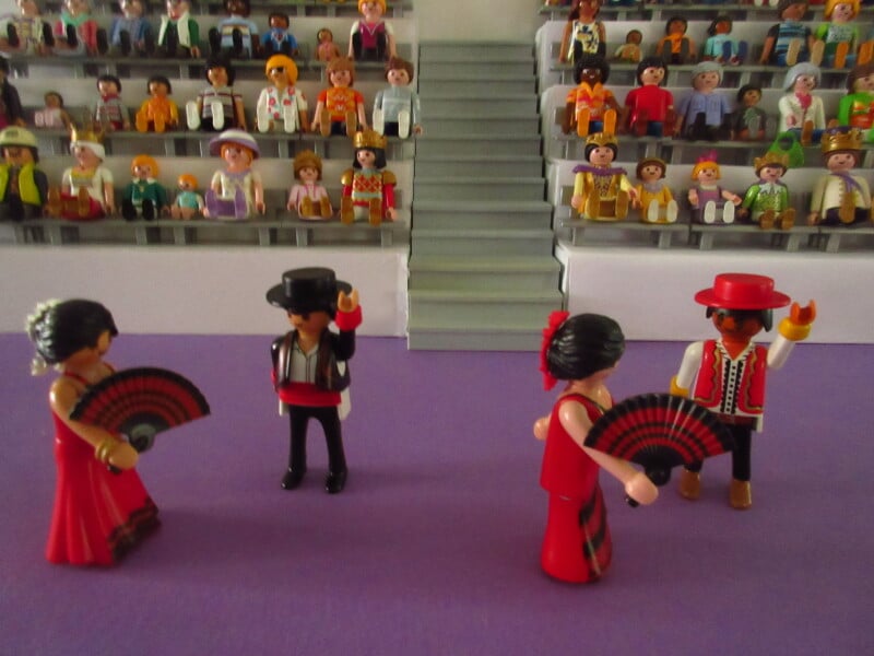 It's time for the Olympic Games for the Playmobil people in our house...