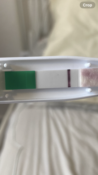 Faint positive on clear & simple or am I seeing things?