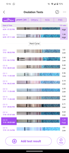 Did I catch my LH surge?