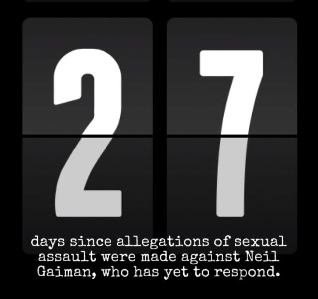 Neil Gaiman accused of sexual assault