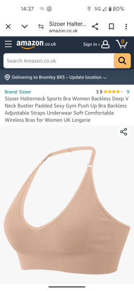 Impossible bra search