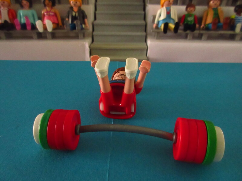 It's time for the Olympic Games for the Playmobil people in our house...