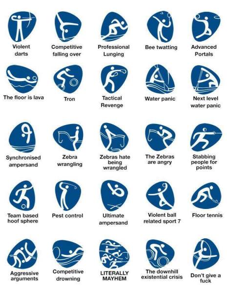 (Lighthearted) alternative Olympic sports