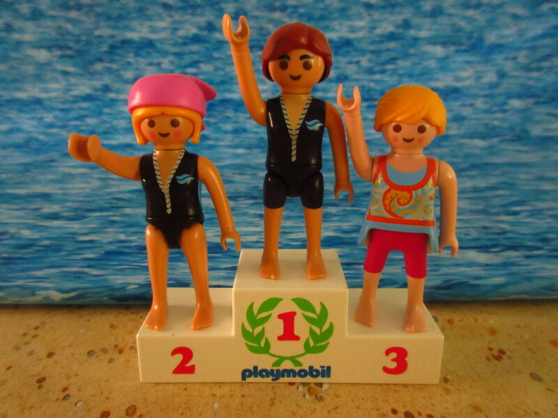 It's time for the Olympic Games for the Playmobil people in our house...