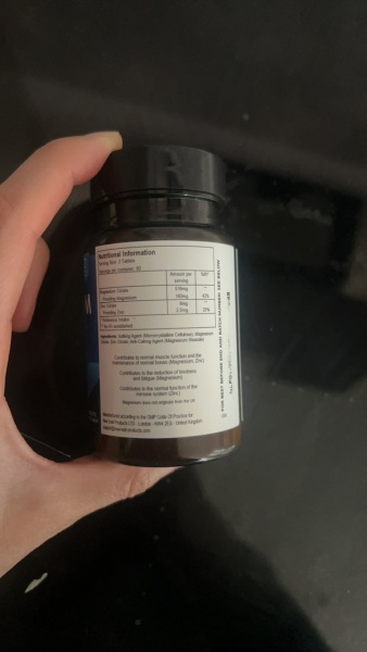 How much magnesium is this? Pic attached
