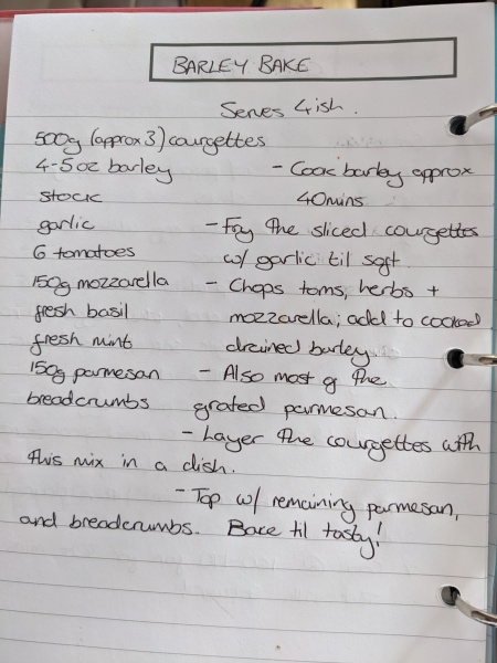 Recipes that use herbs