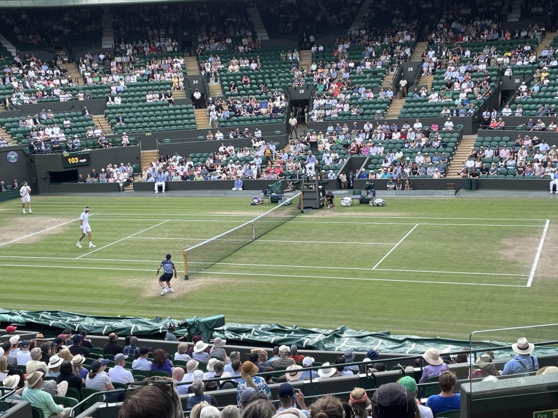 TENNIS: Wimbledon Quarterfinals