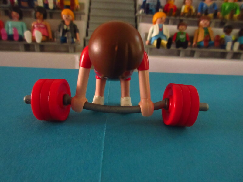 It's time for the Olympic Games for the Playmobil people in our house...