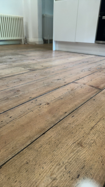 How do people have wooden floors in their kitchen?