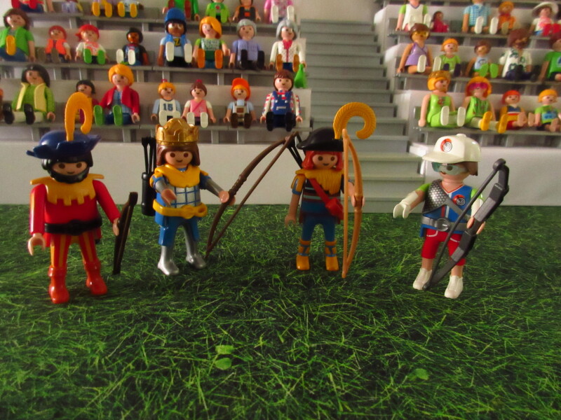 It's time for the Olympic Games for the Playmobil people in our house...