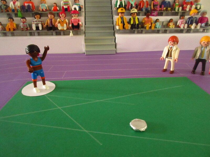 It's time for the Olympic Games for the Playmobil people in our house...