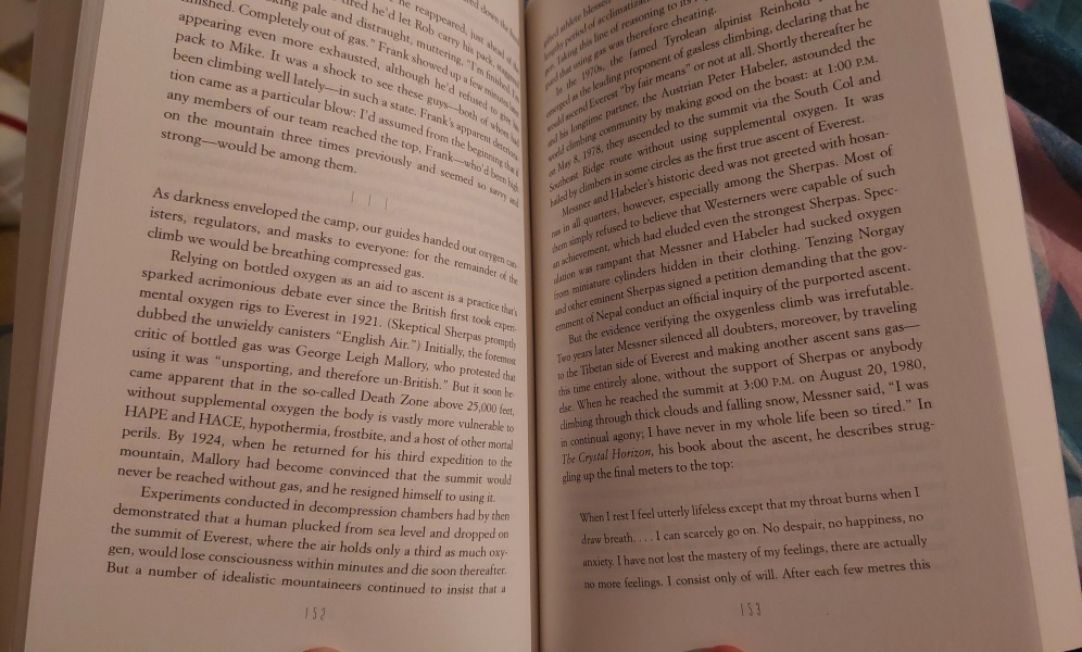 Into Thin Air by Jon Krakauer