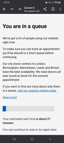blood stocks low - will anyone donate in my place?