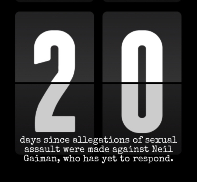 Neil Gaiman accused of sexual assault