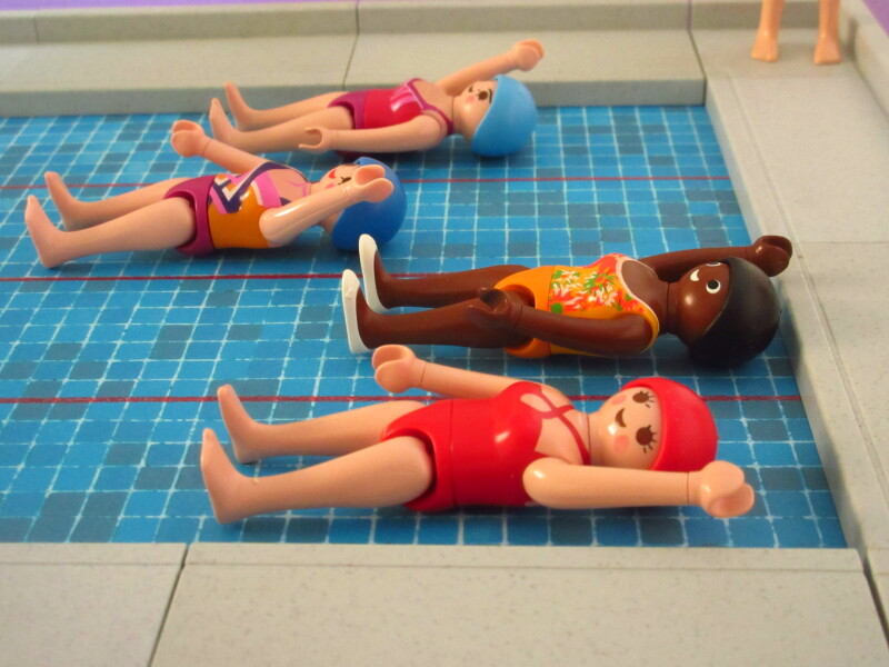 It's time for the Olympic Games for the Playmobil people in our house...