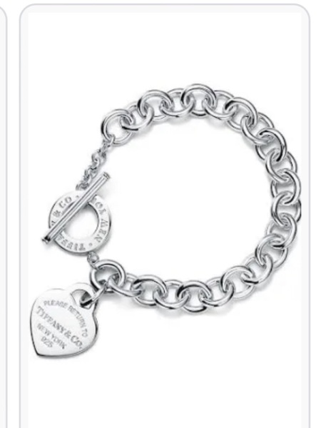 Silver Tiffany bracelet