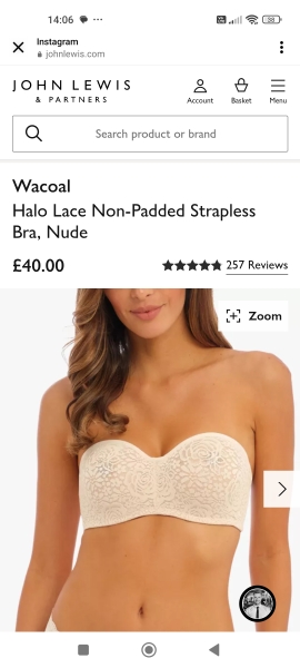 Strapless bra for big boobs?
