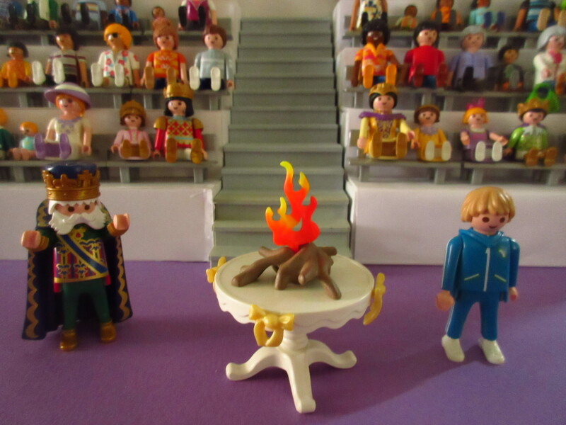 It's time for the Olympic Games for the Playmobil people in our house...