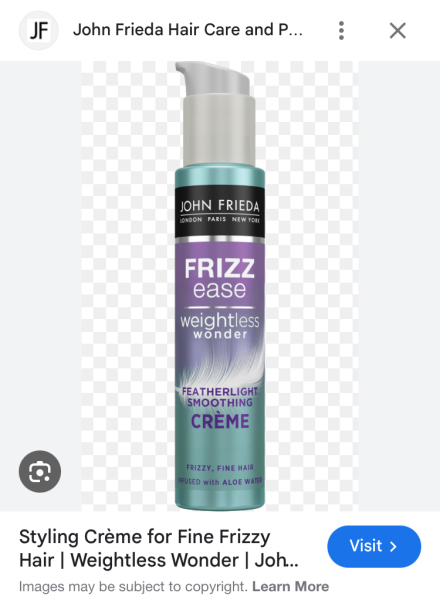 Product for stray wispy curls in very fine hair?
