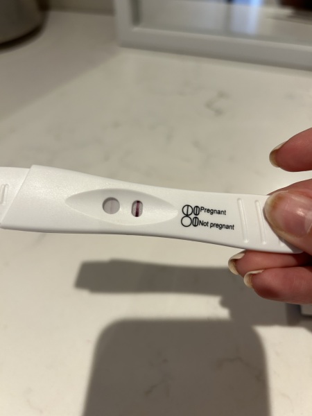 My line is more faint in the afternoon on test - please help