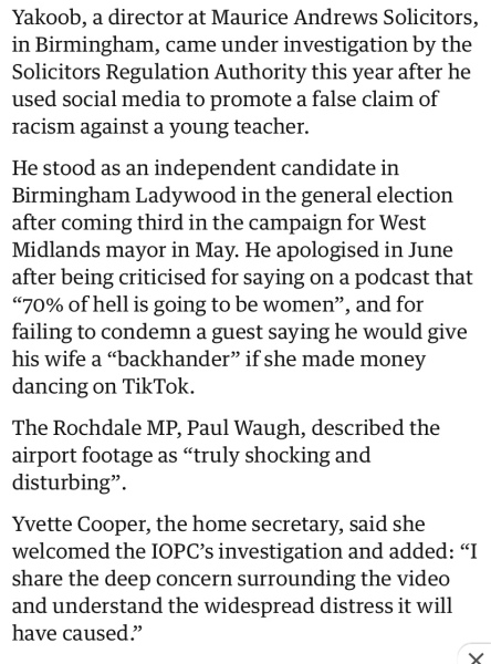 Manchester Airport Incident