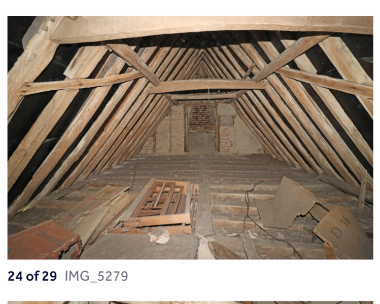 Strange house - ransacked and graves!