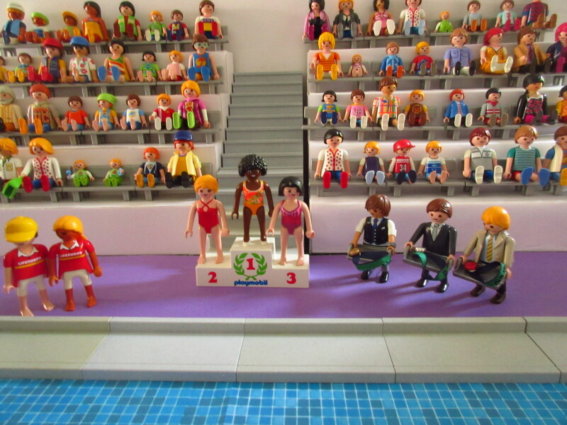It's time for the Olympic Games for the Playmobil people in our house...