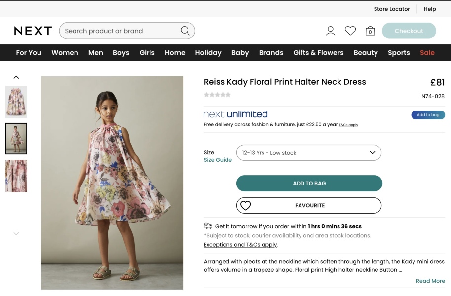 Dress for a pre-teen DD?