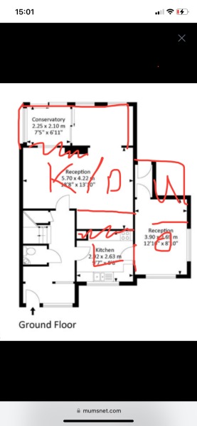 Reconfiguration of layout
