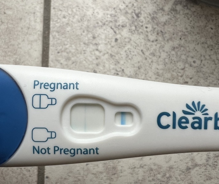 Positive or evap clearblue