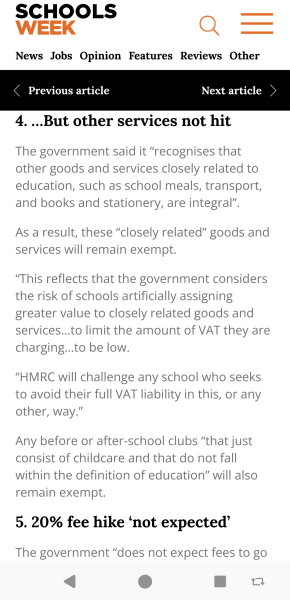 Confused about VAT and wraparound care