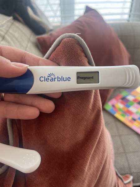 TTC v faint line 12 dpo