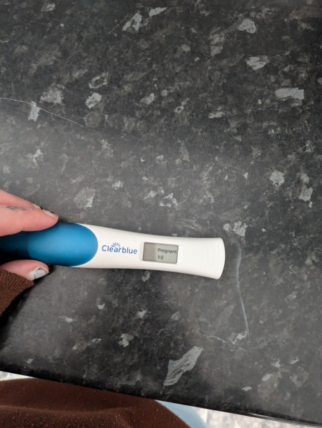 Different readings on pregnancy tests